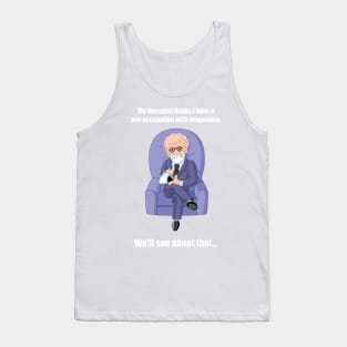 Preoccupation with Vengeance - light text Tank Top